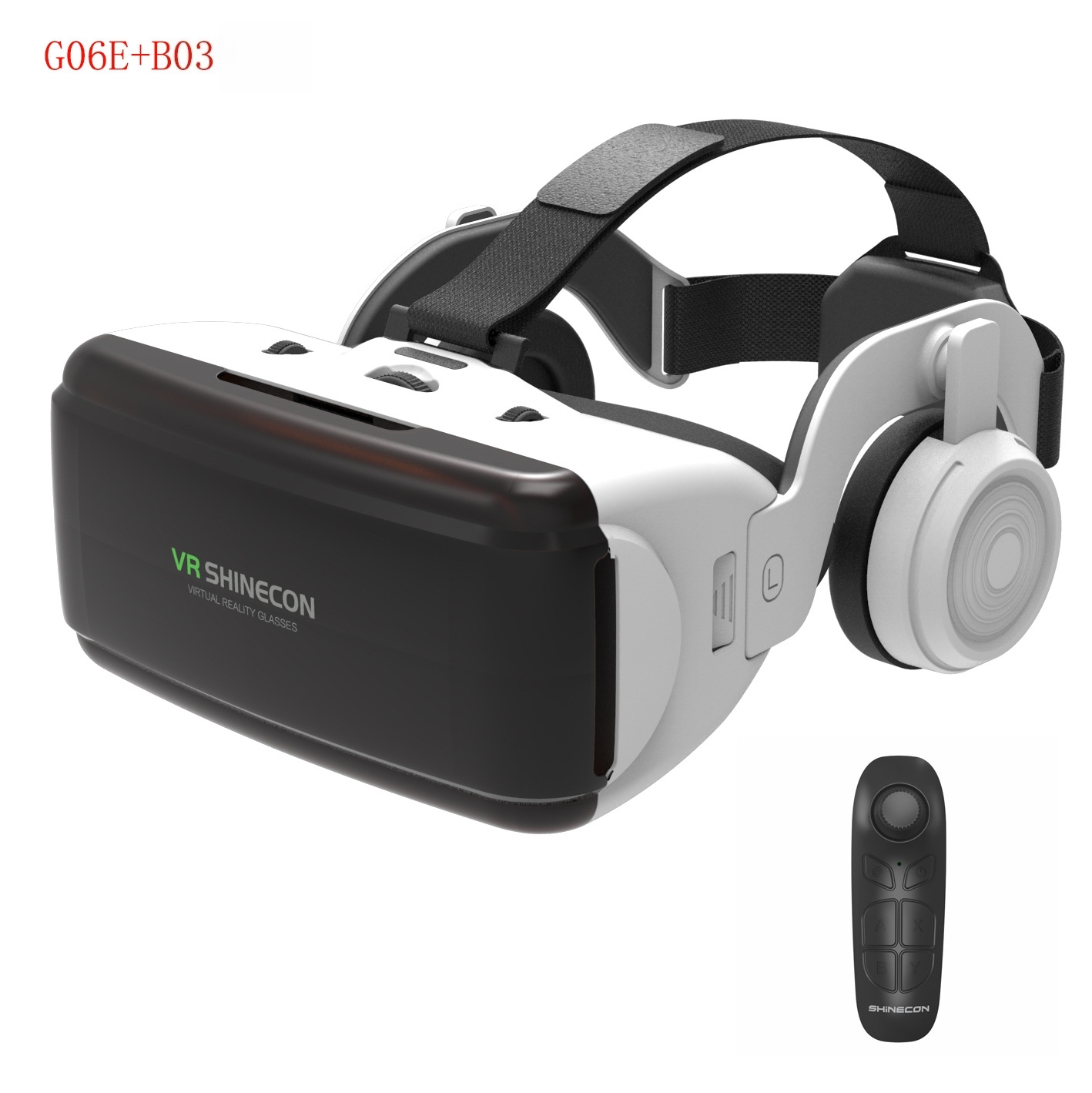 Casque VR Blackwhite G06E + Manette B03