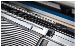 Doppio sistema di piatto del computer di lavoro a maglia maglione macchina che fa la macchina - Product Image 5