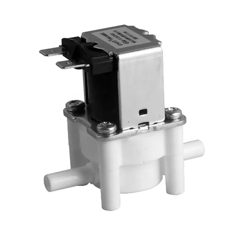 Válvula Solenoide de alimentación de filtro de agua, dispensador magnético de 24V para lavadora