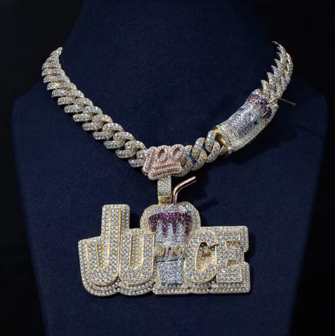 2.5'' letters pendant