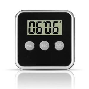 2025 LCD Digital Screen Küchen timer Großes Display Digitaler Timer Quadrat Kochen Countdown Countdown Wecker Schlaf Stoppuhr - Product Image 1