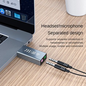 External <strong>USB</strong> to 3.5mm <strong>Audio</strong> Adapter Sound Card Suitable for Computers/laptops/PS4 - Product Image 5