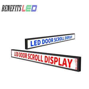Modulo/Display/schermo a LED P10 con testo in esecuzione rosso singolo per esterni - Product Image 4