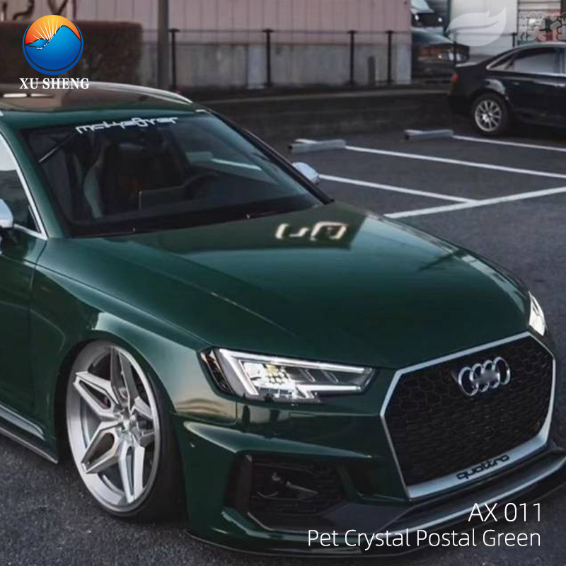 AX011 Pet Cristallo Verde Postale