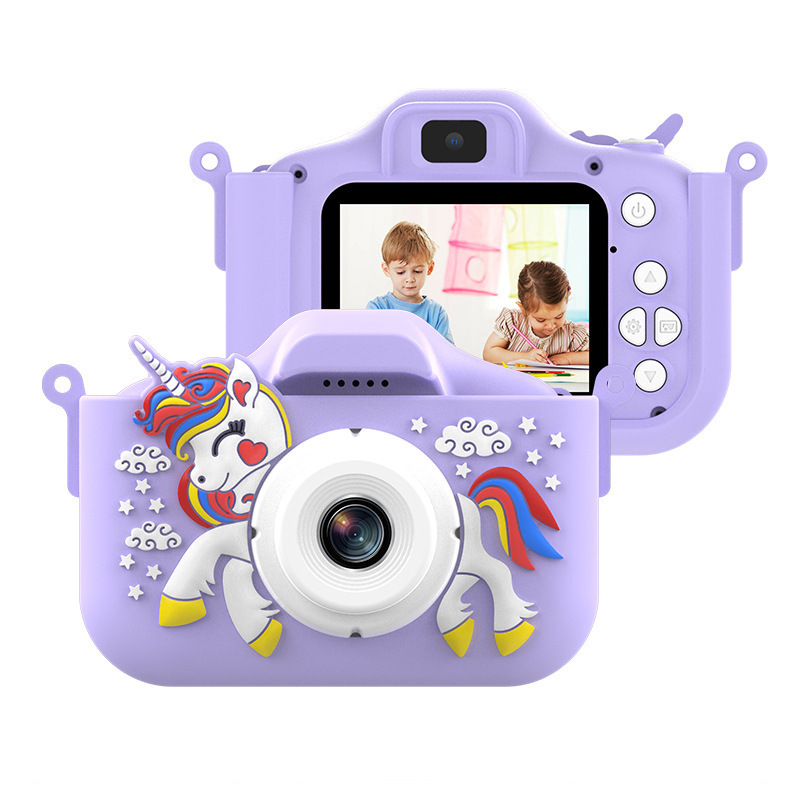 Unicorn purple (hd double photograph) no memory card
