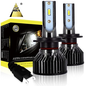 T5S araç aydınlatma sistemi, 54W Turbo Powered Plug-in LED far 1200lm parlaklık H11, H4, H7 H13 uyumluluk - Product Image 4