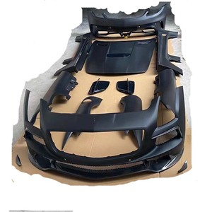 Auto Replacement <strong>Parts</strong> for Benz <strong>SLS</strong> R197 Upgrade Black Series Wide Body Kit FRP with CF - Product Image 5
