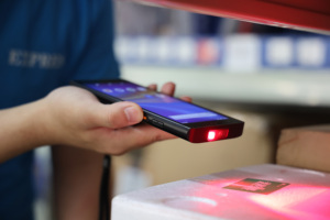6 Inch Rugged PDA Barcode Scanner <strong>QR</strong> <strong>Code</strong> 5G Network Handheld Terminal <strong>Scan</strong> Trigger Pistol Grip - Product Image 5