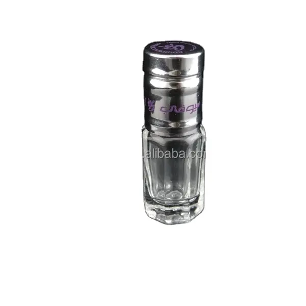 Оптовая продажа, необычный флакон для парфюма Attar 3 мл со стеклянной палочкой, высококачественный прозрачный стеклянный флакон для парфюма, распродажа, крышка с закручивающейся крышкой