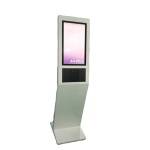<strong>Android</strong> 10 24-Inch 5MP Webcam Self-Service Payment Terminal Kiosk with 80mm Printer QR Bar Code Scanner PCAP Touch Supports SDK