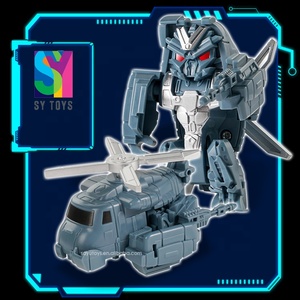SY <strong>TOYS</strong> 2023 NEW Arrive Children Safe Material Deformation Robots <strong>Toy</strong> Plastic Manual Transformational Robot <strong>Toys</strong> - Product Image 2