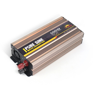 110V/220V Pure Sine Wave Inverter 500W Off-Grid Power Converter with LCD Display for Lighting TV <strong>Computer</strong> <strong>Use</strong> - Product Image 1