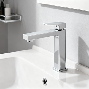 Sang Trọng Brass Lưu Vực Mixer Vòi Nước Và Cao Loại Sàn Gắn Touchless Hồng Ngoại Tự Động Cảm Biến <span class=keywords><strong>Tap</strong></span> Cho Khách Sạn Phòng Tắm Bồn Rửa Và - Product Image 3