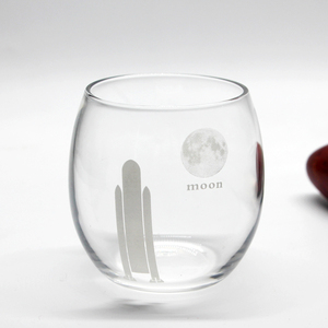 Fabrika özel 1000ml küre Decanter şekilli cam şarap viski sürahisi seti