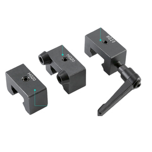 Bloque de límite de riel de guía lineal personalizado, bloque de posicionamiento de guía lineal, juego de bloques de posicionamiento recto, pieza de mecanizado CNC - Product Image 1
