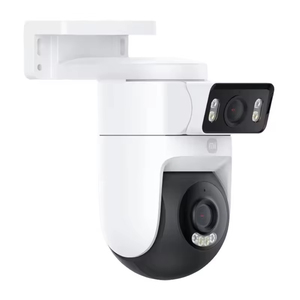 Lente dupla Câmera IP ao ar livre com Visão Noturna Wide Angle Sensor CMOS Sem Fio Cartão SD Armazenamento Solar <span class=keywords><strong>WiFi</strong></span> PTZ-1-Year Garantia