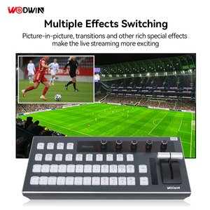 ตัวควบคุม USB 12ช่องแบบมืออาชีพ,คีย์บอร์ด Live Stream VMix Controller สวิตช์วิดีโอสตรีมมิ่ง - Product Image 5