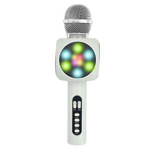 Handheld USB Player Mikrofon Lautsprecher Drahtloser Kondensator Karaoke Mikrofon Lautsprecher