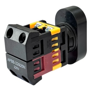 220V APBB-22 & 25N瞬間押しボタンスイッチON/OFFスタートストップLEDネオンライト付き - Product Image 3
