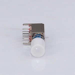 ON OFF interruttore a pulsante 12V a scatto interruttore a pulsante PCB unidirezionale a 6 pin con chiave diritta autobloccante - Product Image 5