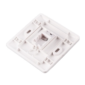 Tipo 86 1/2/4 porta piastra frontale RJ45 Computer telefono rete informazioni presa pannello tipo 86 piastra frontale - Product Image 3