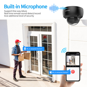 Cámara DE SEGURIDAD HIK para CCTV, cámara de red de Domo fijo Acusense 4K con sensor de movimiento, 2, 2, 1 unidad - Product Image 5