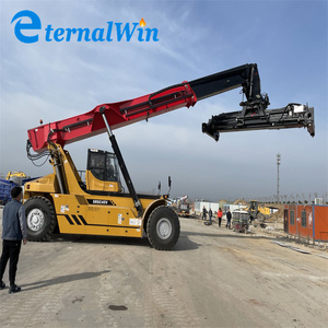 2016 model kalmar 45ton istifleyici DRF450-60S5 düşük fiyat/45ton reach stacker iyi durumda - Product Image 4