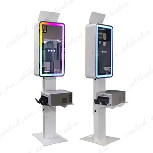 CHIMEE Selfie Photo Mirror Booth 21.5 Inch LCD Touch Screen for Wedding Party With Flash Light (mini Pc Camera Printer Optional) - Product Image 5