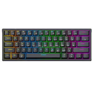Teclado RGB Bluetooth para juegos, Teclado mecánico de 61 teclas para PC, Gamer, ordenador portátil - Product Image 2