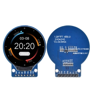 TFT-Display 1,28-Zoll-TFT-LCD-Anzeigemodul Rund RGB 240*240 GC9A01 Treiber 4-Draht-SPI-Schnittstelle 240x240 PCB Für Arduino - Product Image 1