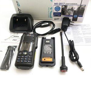 TYT MD 2017 Dual Band DMR Analogico digitale a due vie Radio 136 174 400 MHz 480MHz md2017 Display A Colori con il GPS Cavo di Programmazione - Product Image 6