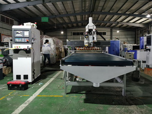 High Quality Nesting Wood Cnc Router Machine 1228 2030 PVC MDF ATC CNC Router with Auto <strong>Loading</strong> <strong>and</strong> <strong>Unloading</strong> <strong>Platform</strong>