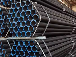 A106 A53 Sch40 Q195 Q235 <strong>Q235B</strong> Q345 Hot-Rolled Carbon Steel Pipes Seamless <strong>ERW</strong> 0.5-12.0 mm Oil Gas Pipelines API 5L Compliant