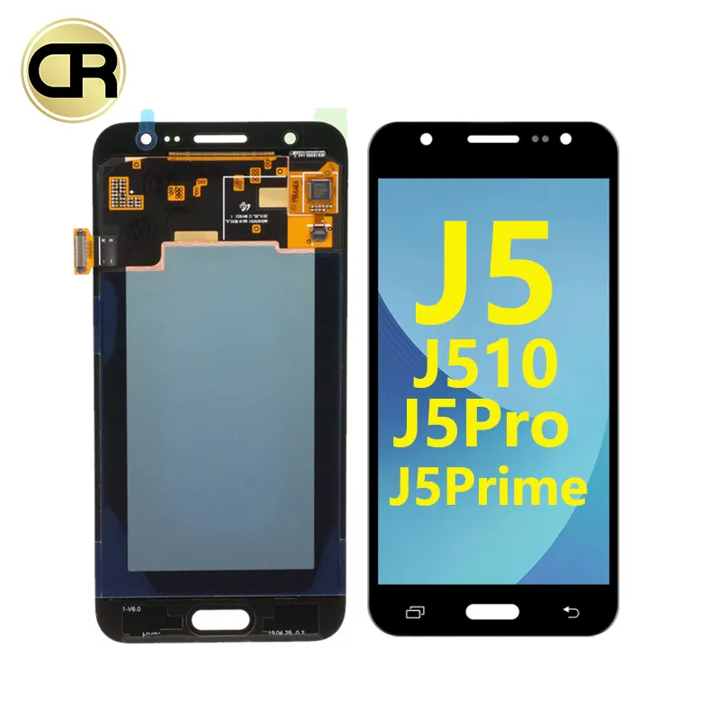 Pengganti layar tampilan Lcd J5 J5prime J510 untuk Samsung J5 Lcd Pantallas De Celular J5
