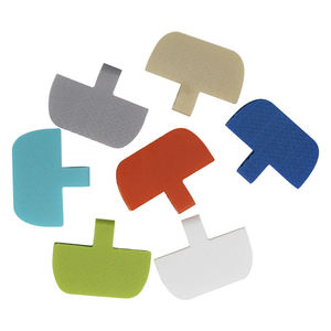 Personalizável cor e forma pode escrever gancho e <span class=keywords><strong>Loop</strong></span> cabo rótulo Nylon fita bicicleta alça fita azul resistente ao calor fita 100% nylon