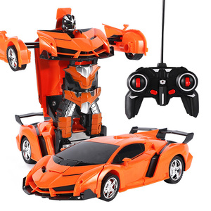 <strong>Hot</strong> <strong>Sale</strong> One Key Deformation Sports Vehicle Model Deformation Robot Remote Control <strong>Toys</strong> Transforming <strong>Rc</strong> Car - Product Image 6