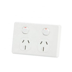 SAA Australia 1 gruppo Slimline luce interruttore PC materiale 250V Max. Voltaggio 16A Max. Corrente NFC rete residenziale uso personalizzato