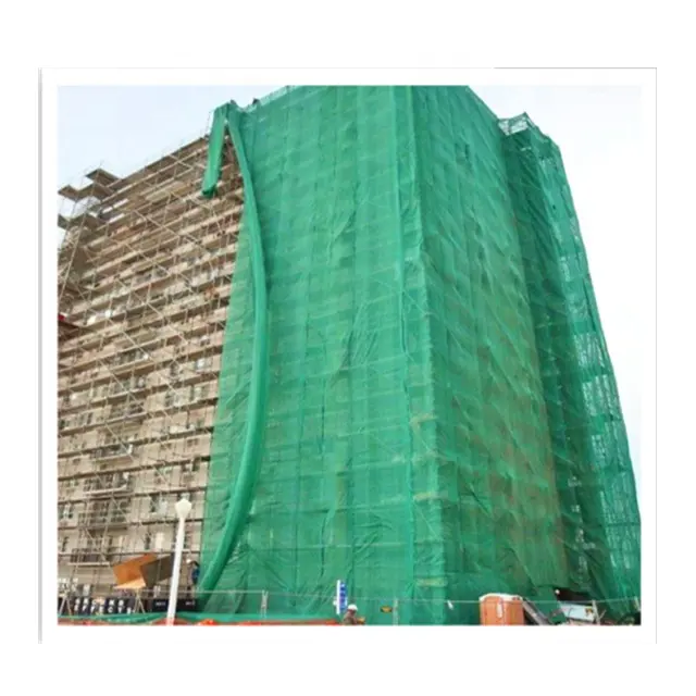 Filet de sécurité en plastique HDPE, 100% mètres, filet de sécurité pour la construction d'allées, clôture