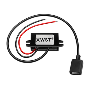 XWST Dc DC Convertidor USB reductor 12V a 5V 3A Convertidores USB Entrada 8-22V Salida 5V 3A 15W Micro mini Tipo C Cargador de teléfono USB