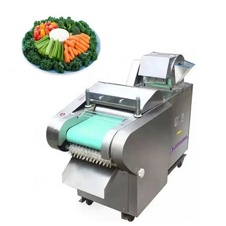 Cortador de legumes para restaurantes, frutas e vegetais, máquina cortadora elétrica de boa qualidade