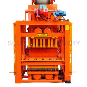 High Density Good Quality <strong>QTJ4</strong>-<strong>26C</strong> Semi-automatic Concrete Cement Interlocking <strong>Block</strong> Brick Making <strong>Machinery</strong>
