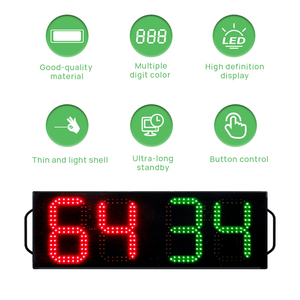 Led 18650充電式代替ボード交換カードサッカーサッカーデジタル電子代替プレーヤー変更ボード - Product Image 3