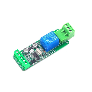 5V Modbus RTU 1-Kanal-Relaismodul Eingang Optokoppler Isolation RS485 MCU für Arduino