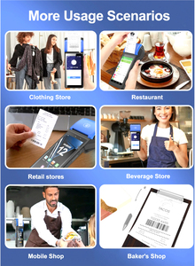 KT-V510 4G Android 12 POS машина с сенсорным экраном 16GB ROM CPU 1D 2D сканер штрих-кода NFC разблокировать Улучшенный клиент в продаже - Product Image 2