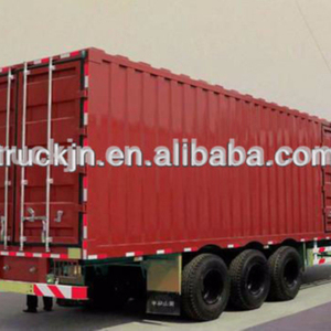 3轴40吨有效载荷半厢式货车拖车 - Product Image 4