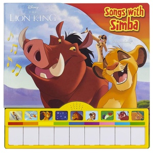 Dahili klavye çocuklar ile Simba piyano şarkı kitabı ile şarkılar sesli kitap - Product Image 2