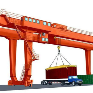 Carroponte telecomandato per officina con trave a doppia trave 20t-50t capacità motore/nucleo del motore componenti 5 Ton carico nominale - Product Image 2