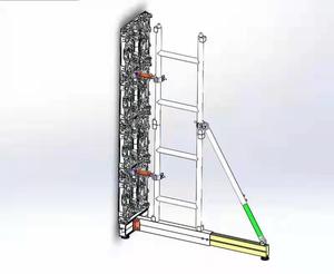 GF湾曲およびアーチLEDスクリーントラスディスプレイ地上サポートトラススタックシステム - Product Image 1