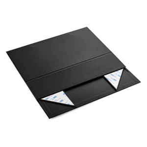 Tùy Chỉnh In Đen Scatola Regalo Tông Cứng Hộp Cứng Hộp Từ Bao Bì Sang Trọng Gấp Từ Nắp Hộp Quà Tặng - Product Image 3