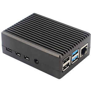 2024 logotipo personalizado fabricante de alta calidad Raspberry Pi caja de aluminio carcasa de metal para Raspberry Pi 4 - Product Image 1